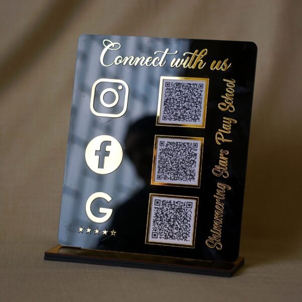 DSC06438 Social Media Scanner Stand - Connect With Us