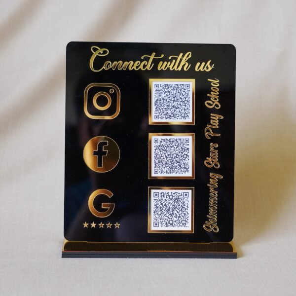 DSC06439 Social Media Scanner Stand - Connect With Us