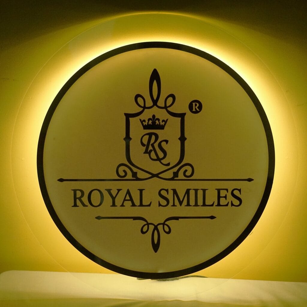 round led signage for business