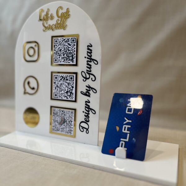 IMG_3986 social media scanner stand with card holder