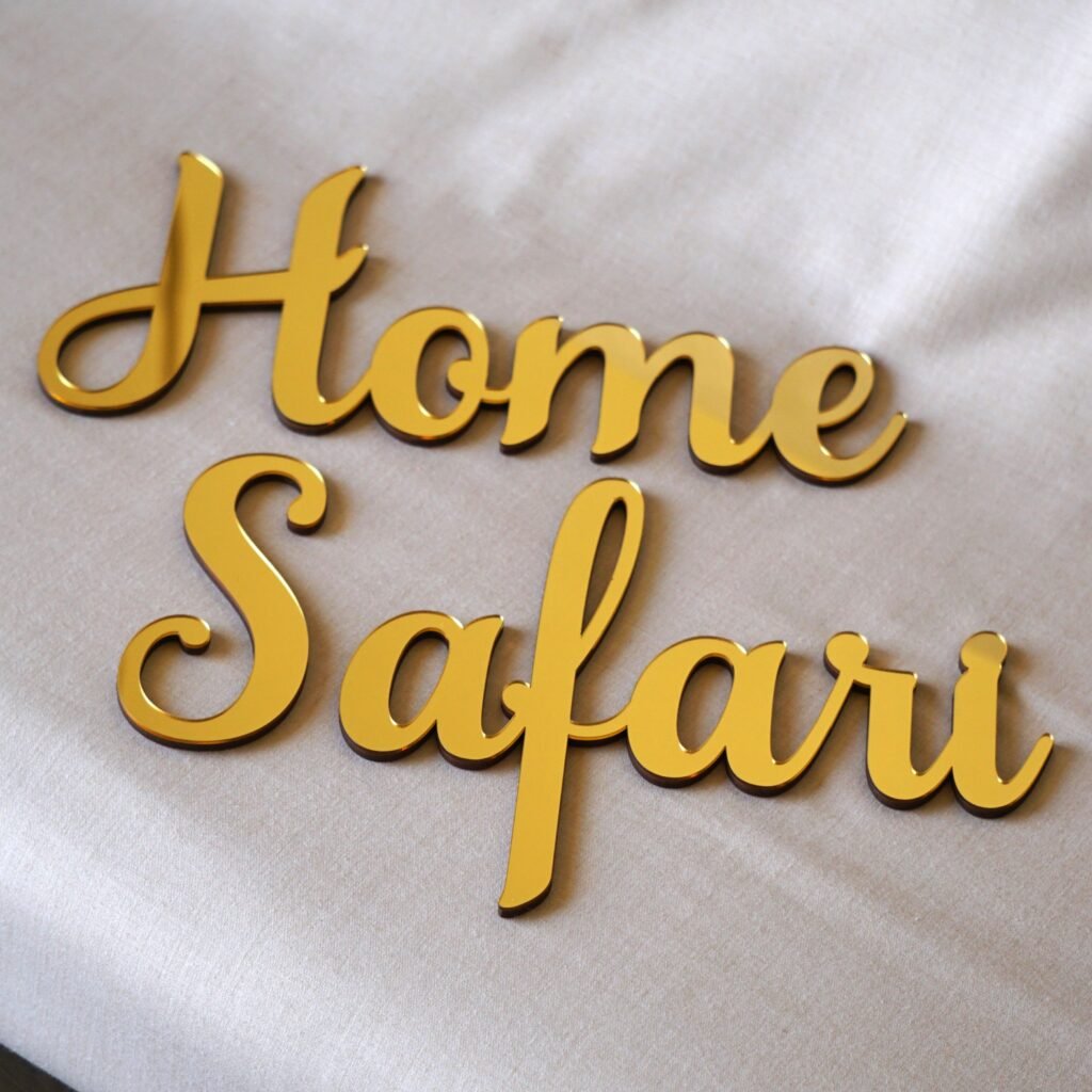 image of multiple acrylic number plates
