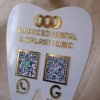 Customizable QR Code Stand For Dentist