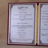 Customizable Nikah Invitation Booklet Style