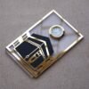 Islamic desk clock in Kaaba design, this product is made using acrylic, and this is used as a clock for an office desk, or it can be displayed on a shelf. It can be a perfect gift for Muslims.